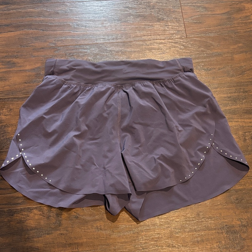 Lululemon fast and free shorts size 6 Nightfall